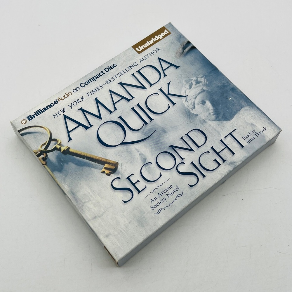 Second Sight Amanda Quick Arcane Society Unabridged Audiobook 8 CD Anne Flosnik